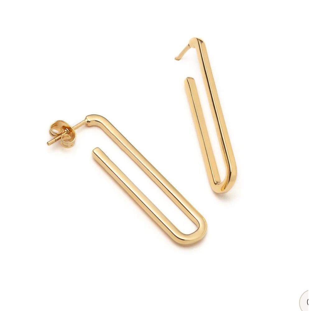 With Love Darling Elegant Gold Earrings